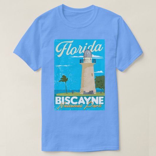 Biscayne National Park Florida T-shirt (Design voorkant)