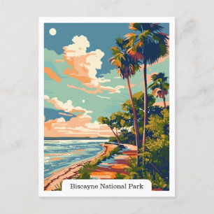 Biscayne National Park, Florida Travel Briefkaart