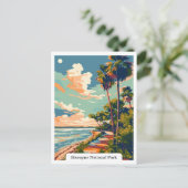 Biscayne National Park, Florida Travel  Briefkaart (Staand voorkant)