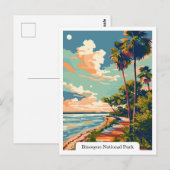 Biscayne National Park, Florida Travel  Briefkaart (Voorkant / Achterkant)