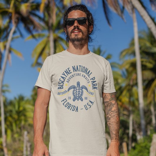 Biscayne National Park Florida Tri-Blend Shirt