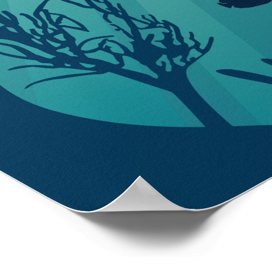 Biscayne National Park Florida Underwater Maritime Poster (Hoek)