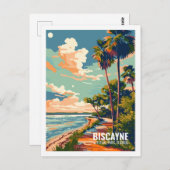 Biscayne National Park Florida Verenigde Staten Na Briefkaart (Voorkant / Achterkant)