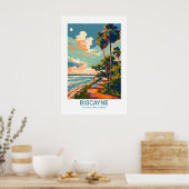 Biscayne National Park Florida Verenigde Staten Na Poster (Keuken)