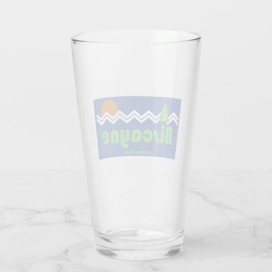 Biscayne National Park Retro Glas (Achterkant)