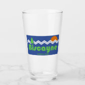 Biscayne National Park Retro Glas (Voorkant)