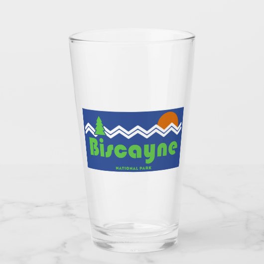 Biscayne National Park Retro Glas