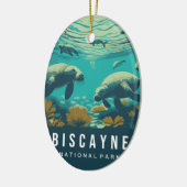 BISCAYNE NATIONAL PARK SIERADEN KERAMISCH ORNAMENT (Links)