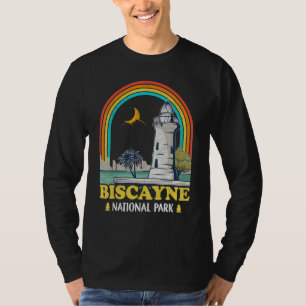 Biscayne National Park Vintage 70-80 jaar Camping T-shirt