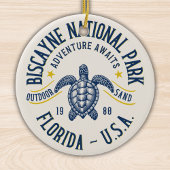 Biscayne Nature Reserve Florida Keramisch Ornament