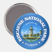 Biscayne NP (rd)2 Magneet (Voorkant / Achterkant)