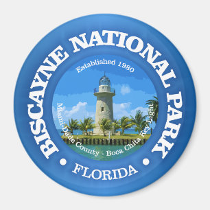 Biscayne NP (rd)2 Magneet