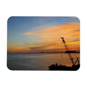Biscayne zonsondergang magneet