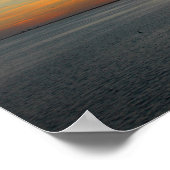 Biscayne zonsondergang poster (Hoek)