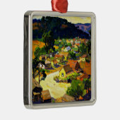Bischoff - Cambria, een vredige Californische stad Metalen Ornament (Rechts)