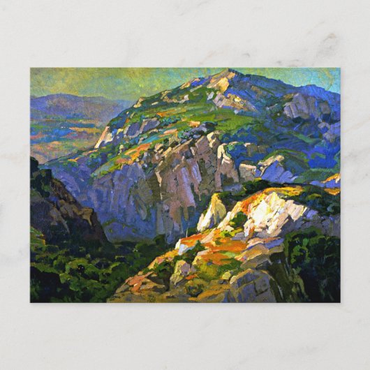 Bischoff - Canyon Green, beeldende kunst, Briefkaart (Voorkant)