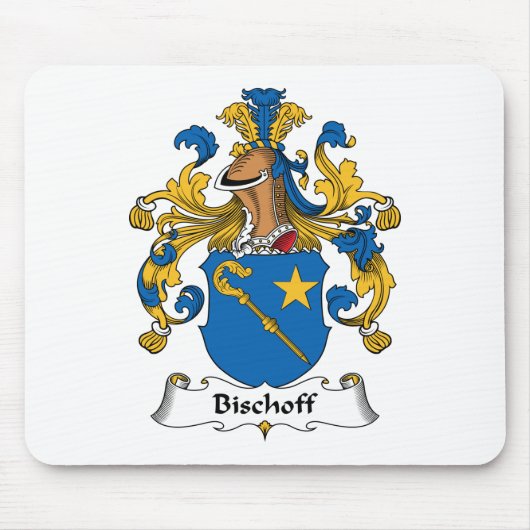 Bischoff Family Crest Muismat (Voorkant)