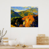Bischoff - Pasadena Foothills Poster (Keuken)