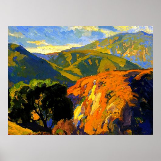 Bischoff - Pasadena Foothills Poster (Voorkant)