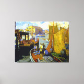 Bischoff - San Pedro Harbour Canvas Afdruk (Voorkant)