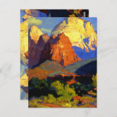 Bischoff - Zion Park Briefkaart (Voorkant / Achterkant)