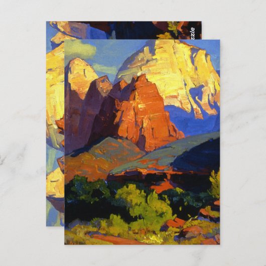 Bischoff - Zion Park Briefkaart (Voorkant / Achterkant)