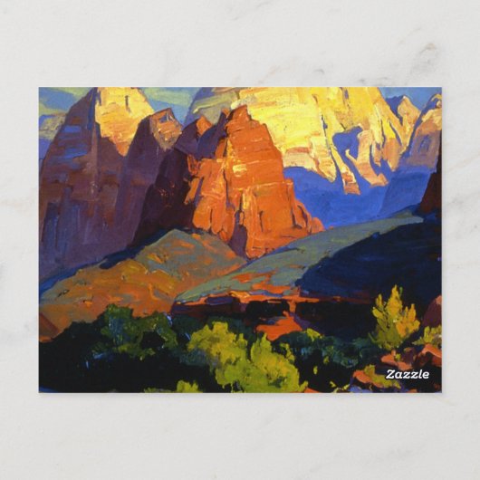 Bischoff - Zion Park Briefkaart (Achterkant)