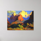 Bischoff - Zion Park Canvas Afdruk (Voorkant)