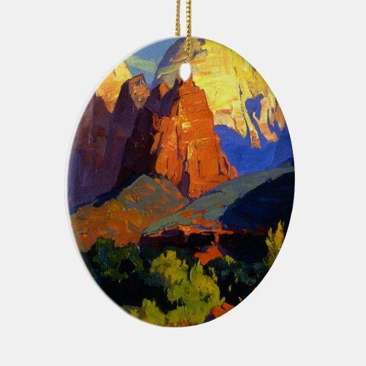 Bischoff - Zion Park Keramisch Ornament (Rechts)