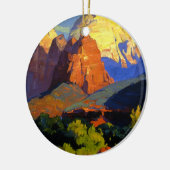 Bischoff - Zion Park Keramisch Ornament (Links)
