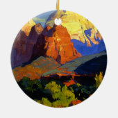 Bischoff - Zion Park Keramisch Ornament (Achterkant)