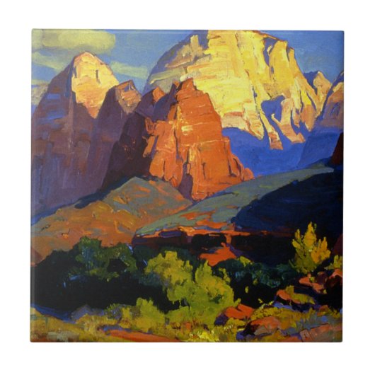 Bischoff - Zion Park Tegeltje (Voorkant)