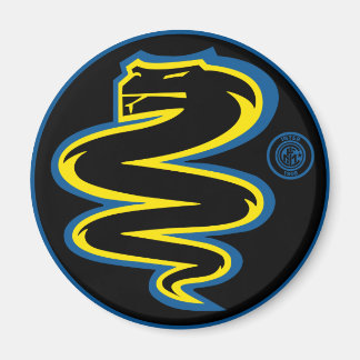 Biscione Inter - zwarte magneet