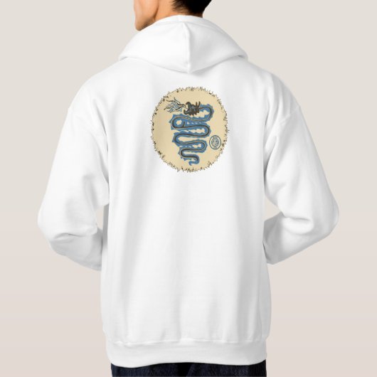 Biscione Nerazzurro Inter (draak) Hoodie (Achterkant)