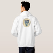 Biscione Nerazzurro Inter (draak) Hoodie (Achterkant volledig)