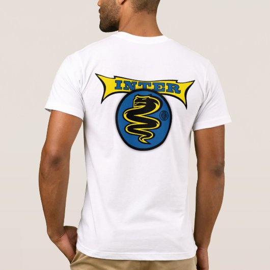 Biscione Nerazzurro Inter Terug T-shirt (Achterkant)