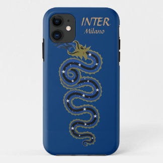 Biscione Nerazzurro, iphone 5 Hoesje (blu)