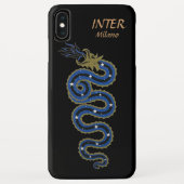 Biscione Nerazzurro, telefoontas (zwart) Case-Mate iPhone Case (Achterkant)