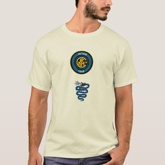Biscione stemma internazionale milano t-shirt (Voorkant)