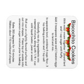 Biscochito New Mexico's official cookie recipe Magneet (Horizontaal)