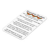 Biscochito New Mexico's official cookie recipe Magneet (Linkerzijde)