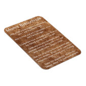 Biscochito Nieuw Mexico's officiële koekjesrecept Magneet (Rechterzijde)