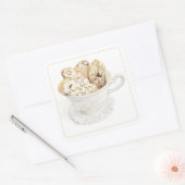 BISCOTTI 3"Vierkante Stickers (Envelop)