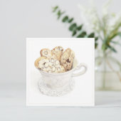 BISCOTTI 5.25"Vierkante Vlakke Kaart (Staand voorkant)