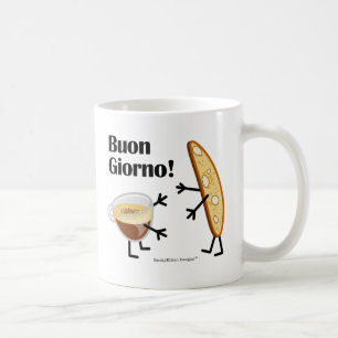 Biscotti & Coffee - Buon Giorno! Koffiemok