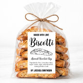 Biscotti Custom Thuisgemaakte label BIS002tr Wijn Etiket
