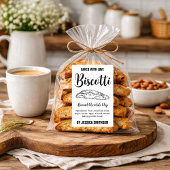 Biscotti Custom Thuisgemaakte label BIS002tr Wijn Etiket