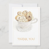 BISCOTTI dank u 4.5x6.25 vlakke Kaart (Voorkant)