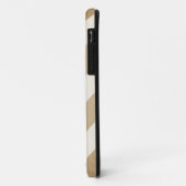 Biscotti en Cream Chevron Iphone 5 hoesje (Achterkant/links)