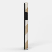 Biscotti en Cream Chevron Iphone 5 hoesje (Achterkant/rechts)